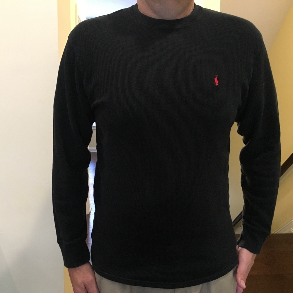 Mens Polo Sweatshirt